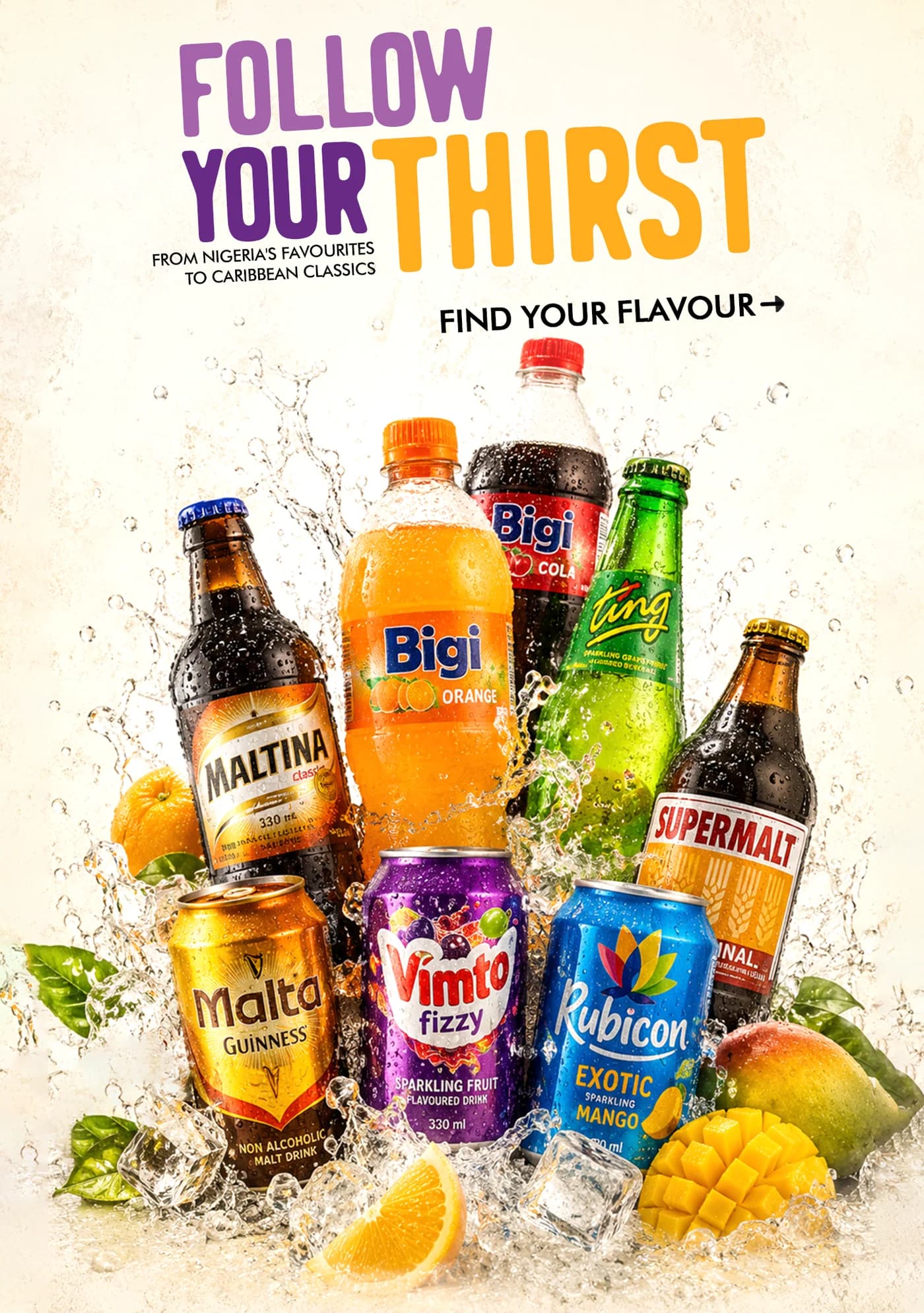 Samis drinks and beverages banner