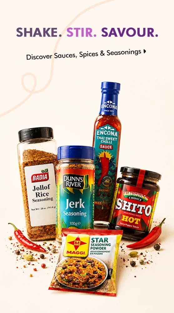 Samis spices and seasoning banner