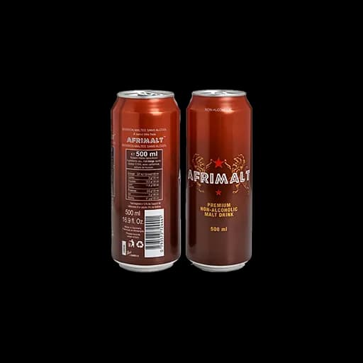 Afrimalt Can - 500ml x 12