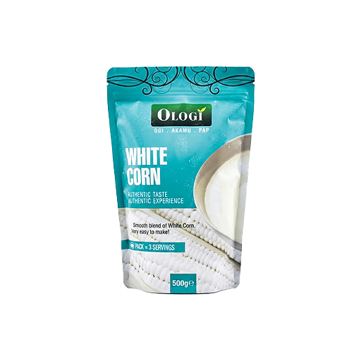 Frozen Ologi (Ogi, Akamu, Pap) White Corn - 500g