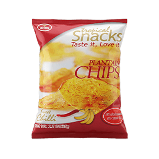 Ades Plantain Chips Chilli